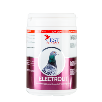 Cest Pharma - Electrolit - 600g (proszek nawadniający z elektrolitami i glukozą dla gołębi)